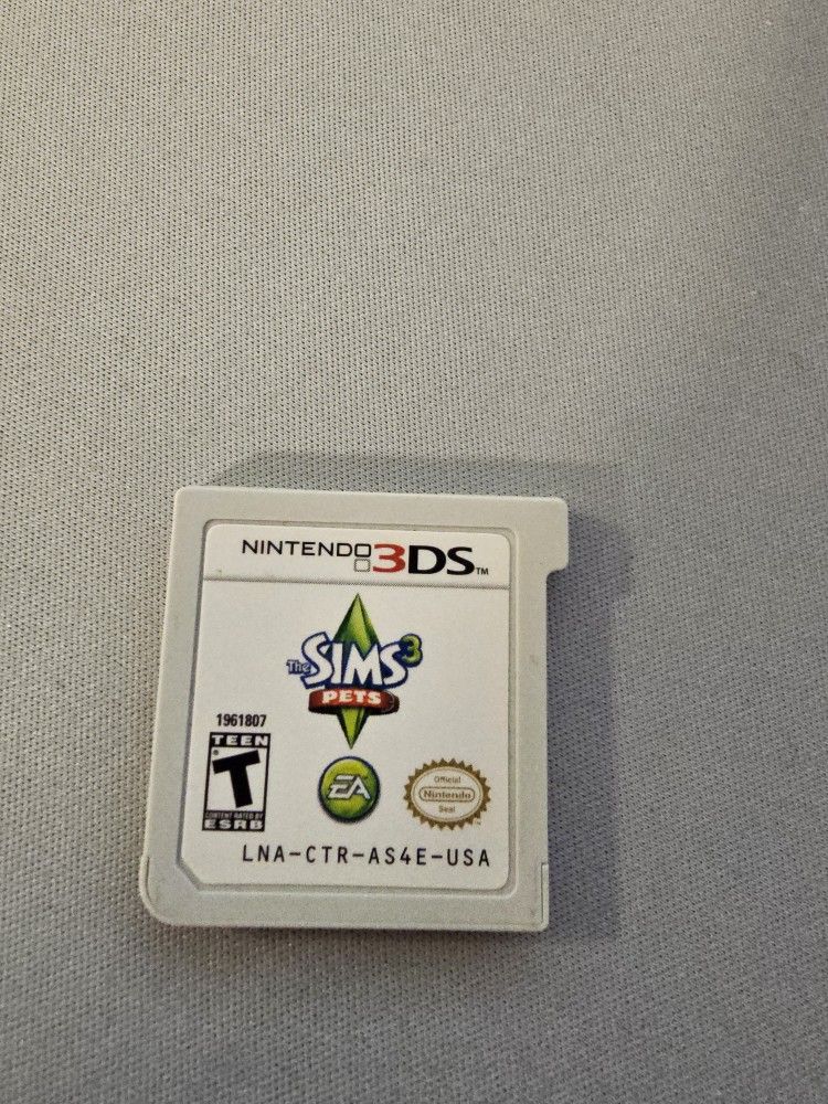 The Sims 3: Pets Nintendo 3DS