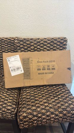 Shoe rack black