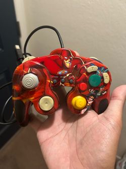 GameCube controller justice league edition