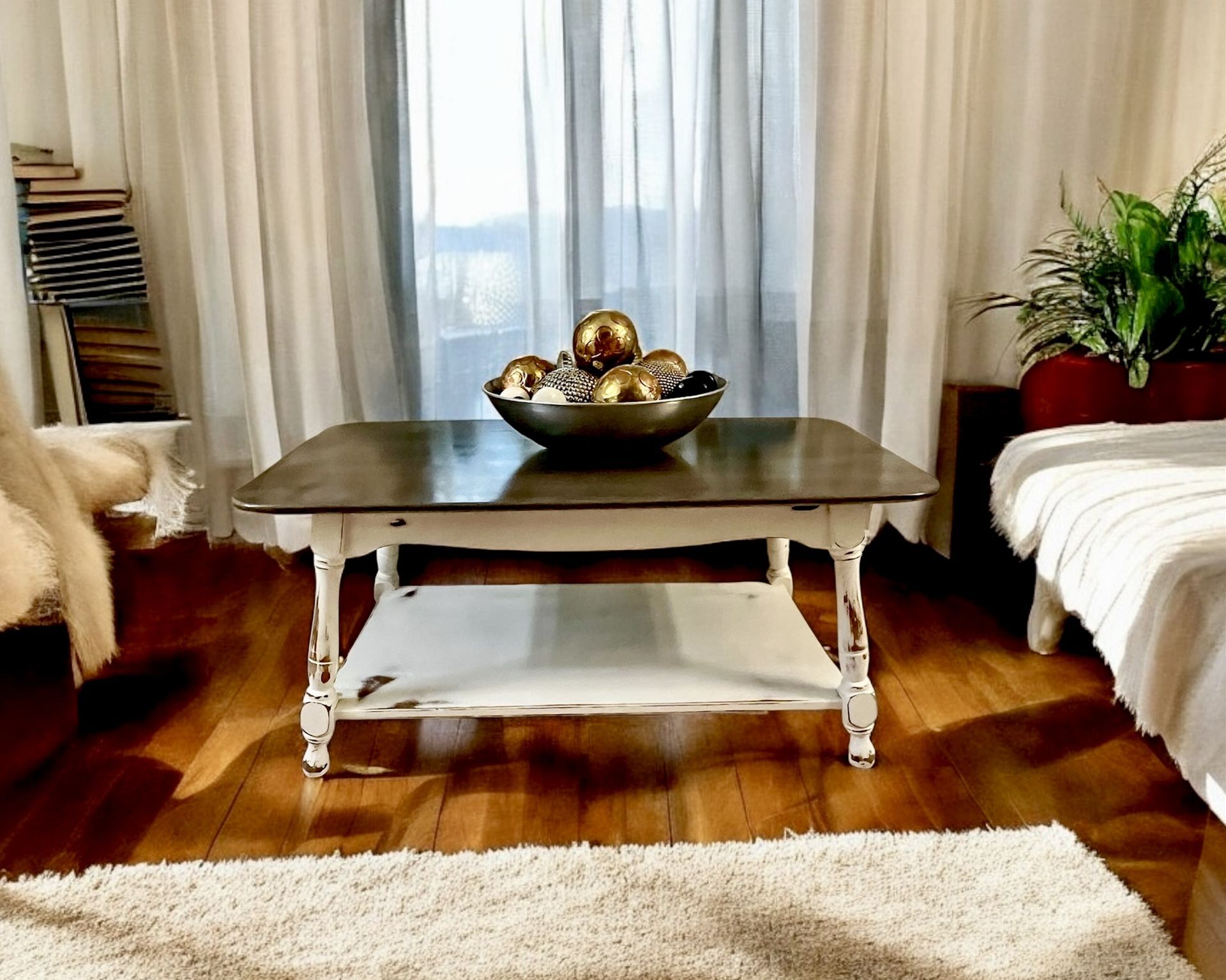 Vintage Wooden Coffee Table