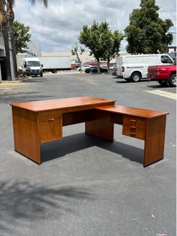 Mid Century Scandinavian Executive Desk by Domino Mobler Free Delivery 🚚 ✨
