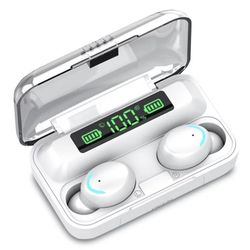 Bluetooth 5.0 Earbuds TWS Wireless Headphones Headset Stereo Samsung Android iPhone Earphone Gift.