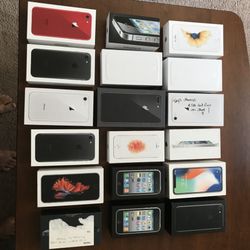Iphone boxes 5$ each