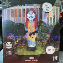 Sally Airblown Inflatable The Nightmare Before Christmas Disney Yard Lawn Decoration Halloween