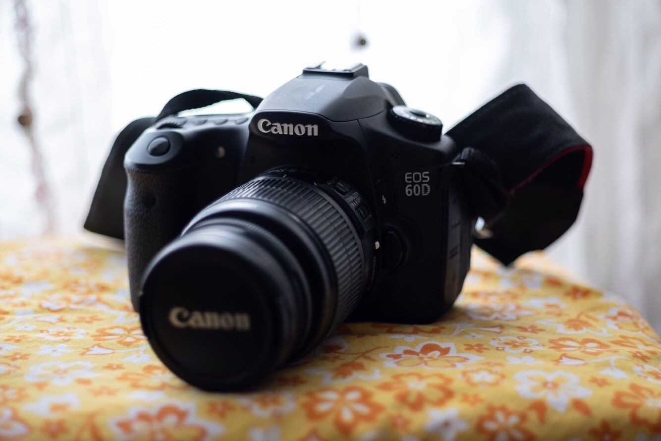 Canon 60D DSLR and other equipment