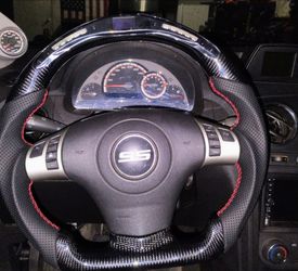 Hhr carbon fiber steering wheel