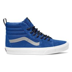 NEW Vans Sk8-Hi Blue Suede High-Top Sneakers