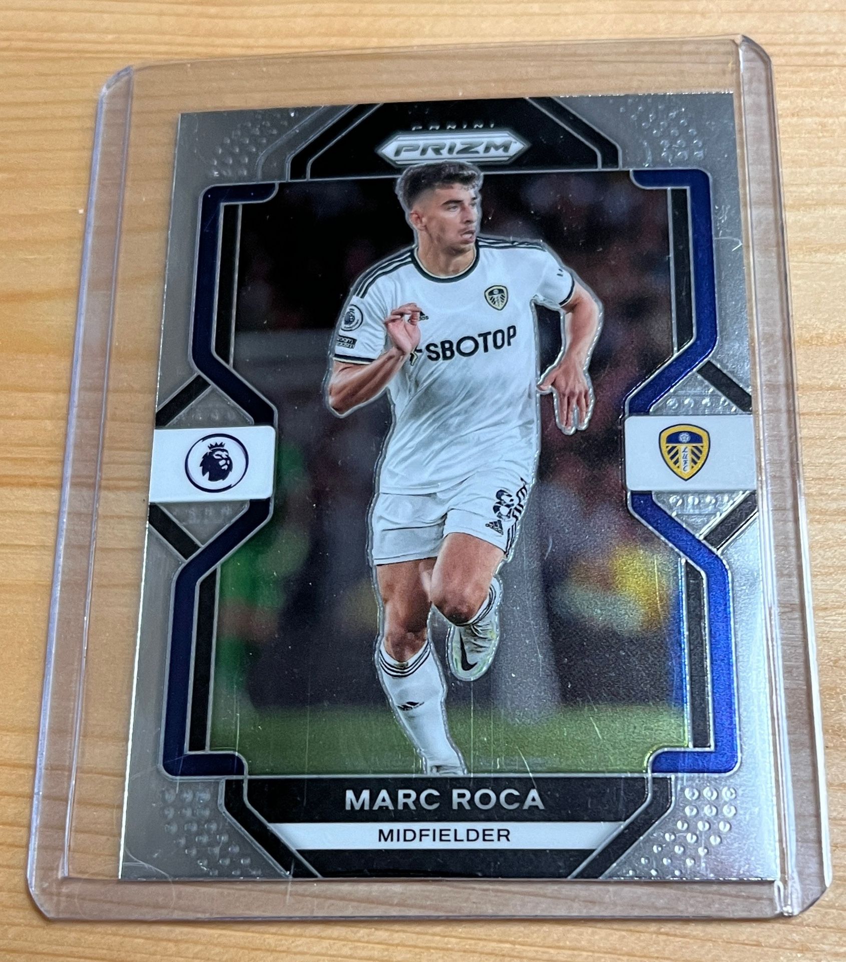 2022-23 Panini Prizm Premier League EPL Marc Roca #263 Silver Prizm Leeds United