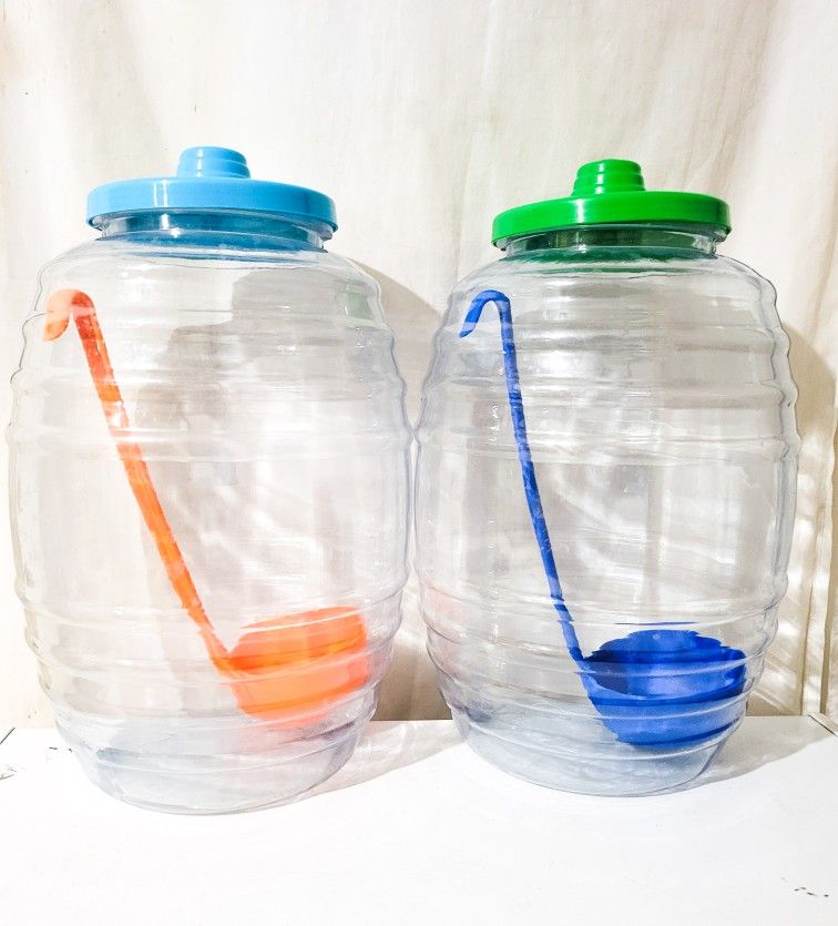 2 Vitroleros - Jarras Para Aguas Frescas 5 Galones / 5 Gallon Jug For Sweet Tea