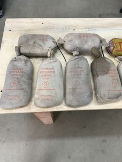 Reloading Supplies. Lead Shot, 25lb Bags.