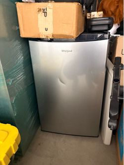 Whirlpool Stainless Steel Mini Fridge