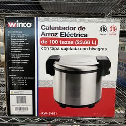 Winco Rice Warmer – 100 Cup Electric