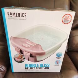 HoMedics Bubble Bliss Deluxe Footbath