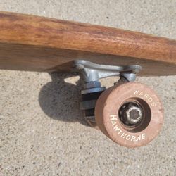 vintage Wards Hawthorne wood skateboard 
