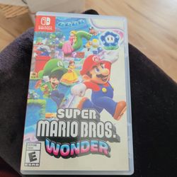 NINTENDO SWITCH SUPER MARIO BROS WONDER BRAND NEW FACTORY SEALED 