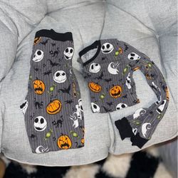 Little Sleepies Jack Skellington Pajama Set