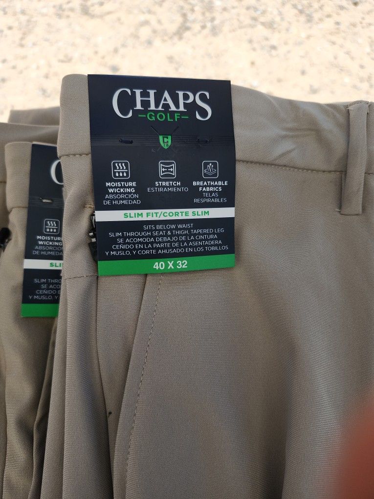Chaps Beige Golf Pants