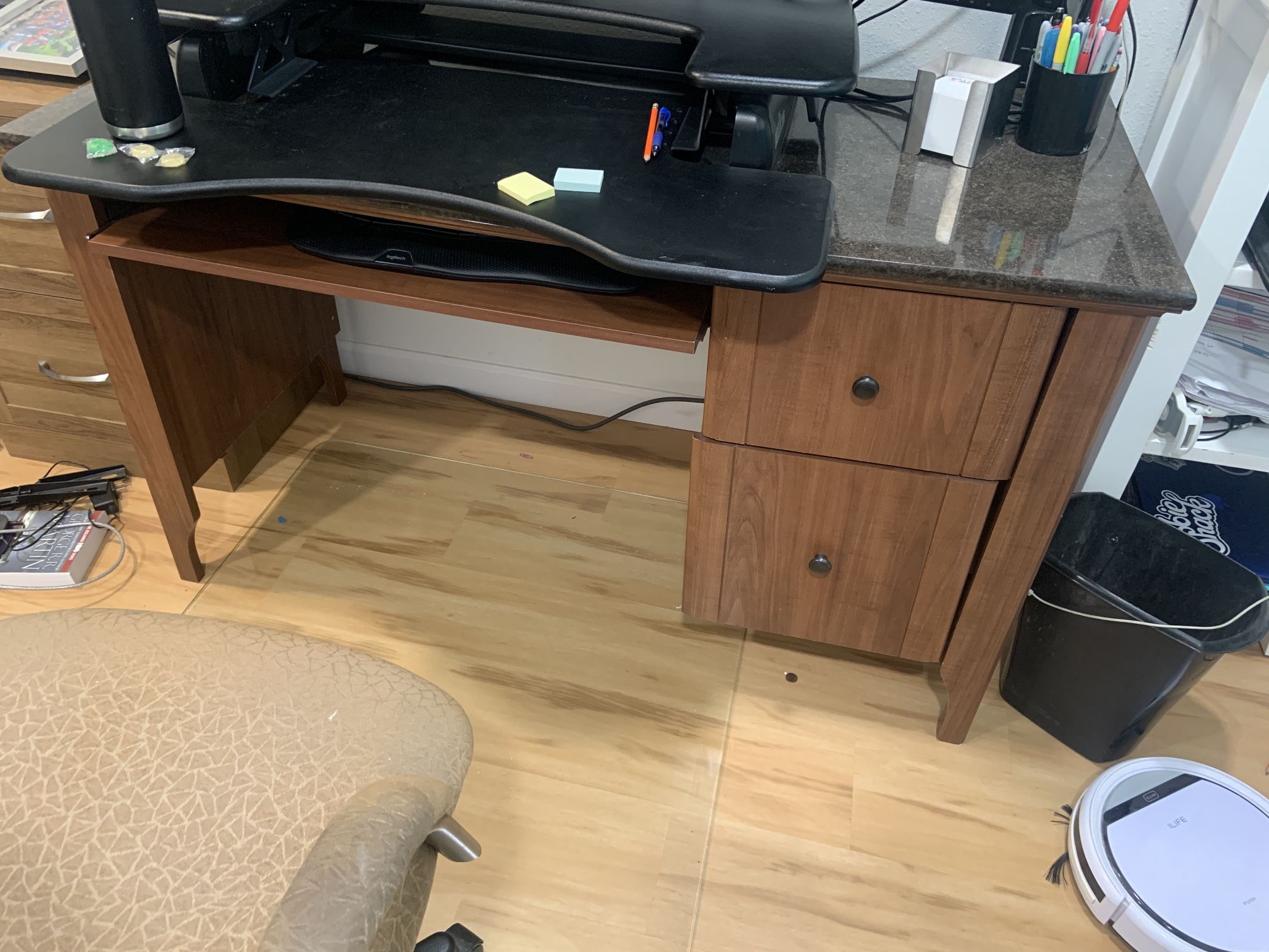 Desk With Marble Top
