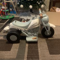 6V Toddler Motorcycle With Bubble Maker 