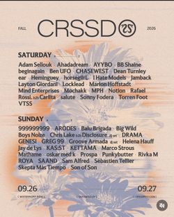 CRSSD San Diego Sunday