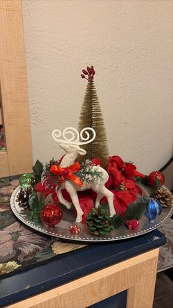 Eastside of town ,, Christmas Holiday Centerpiece Decoration