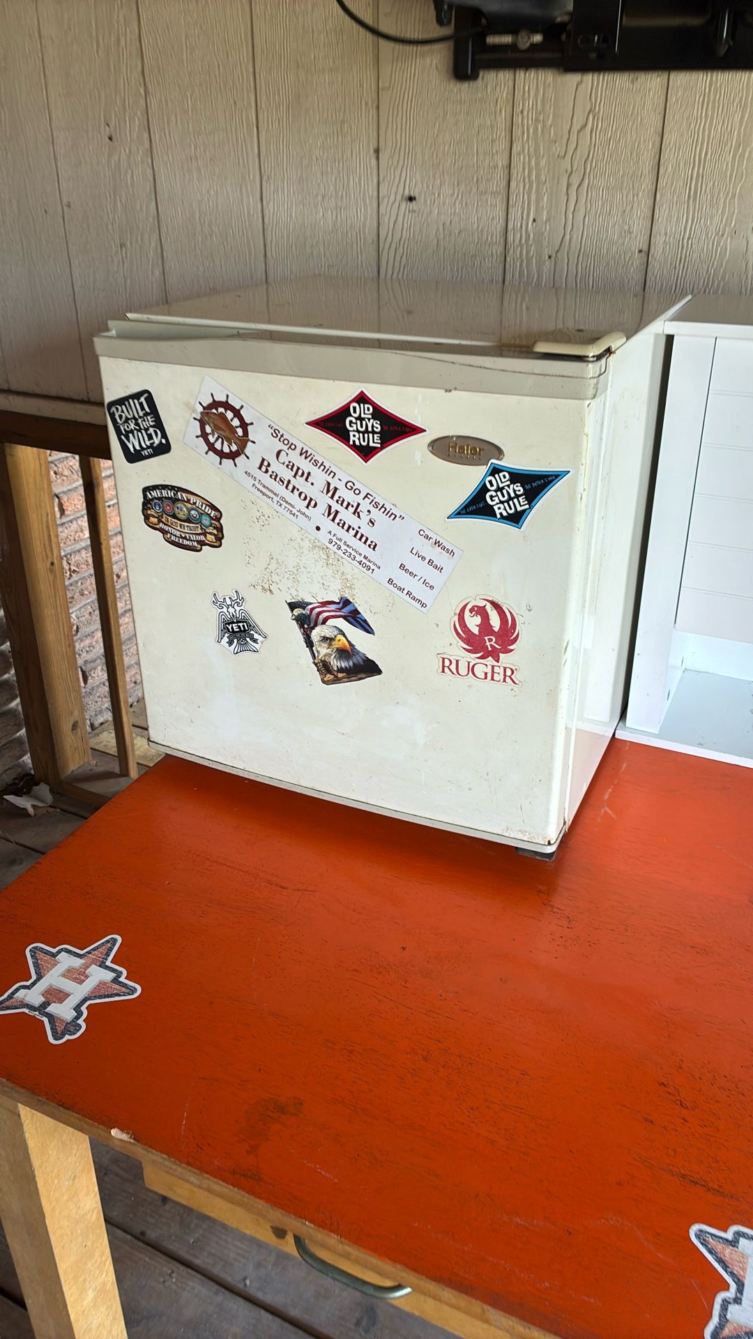 Mini Fridge. 19x 16x 19 Tall.