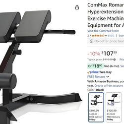 Roman Chair Back Hypertension Bench