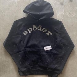 Spider Worldwide Men's Black Hoodie