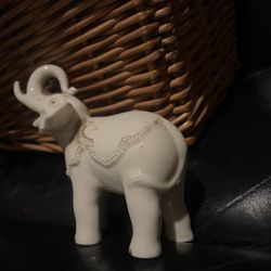 Lenox Porcelain Elephant Trunk Up 