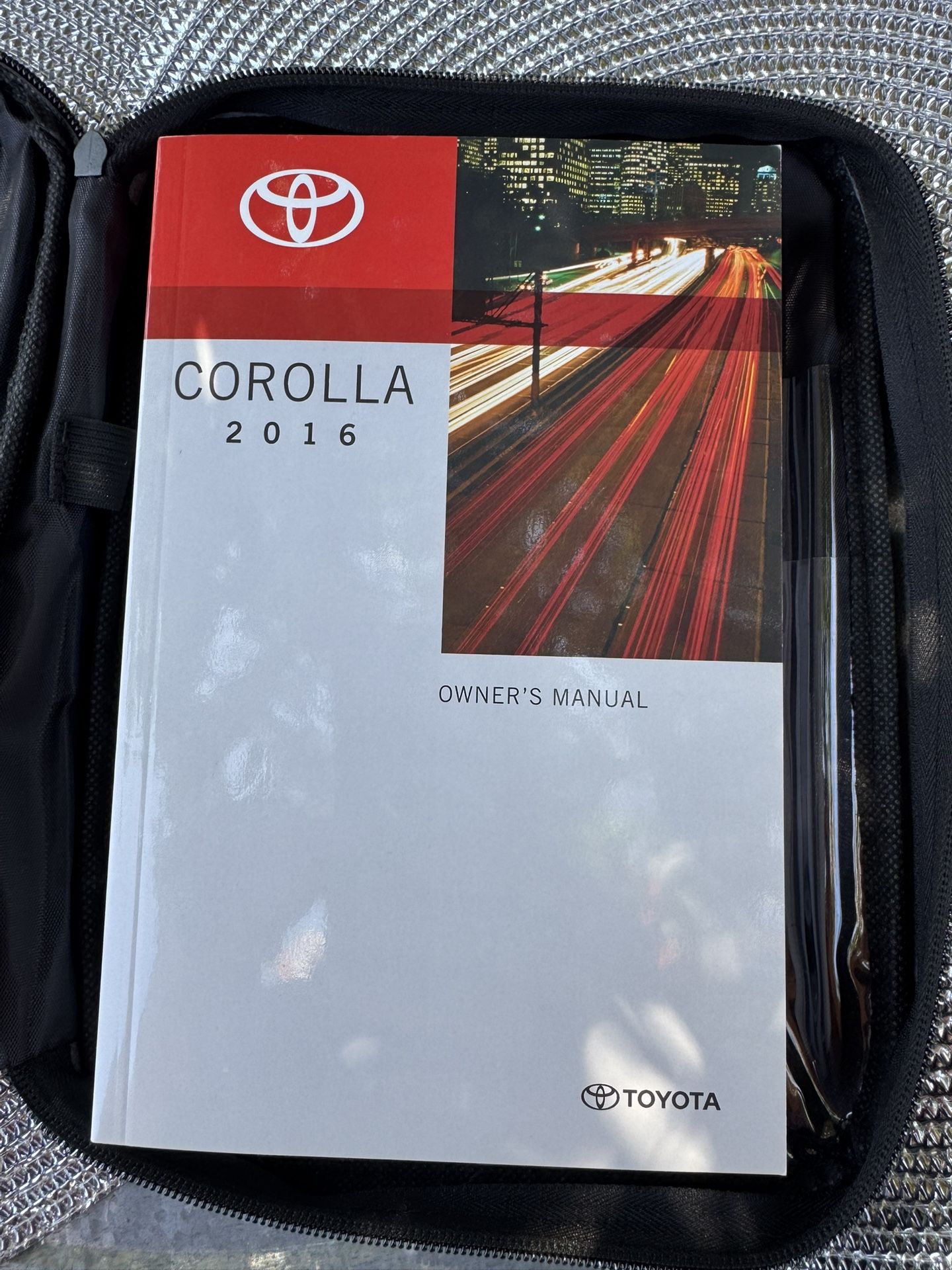 Owners Manual For 2016 Toyota Corolla