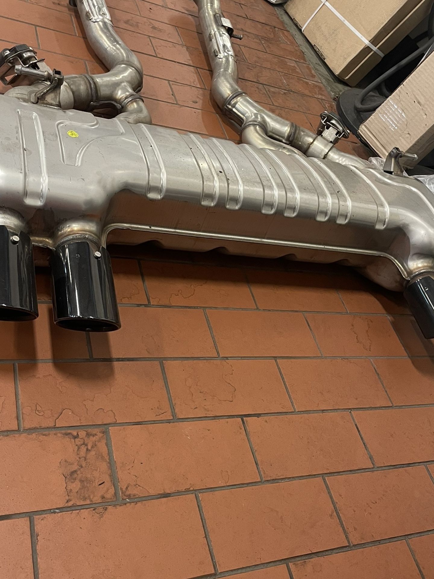Factory BMW M2 Competition Exhaust