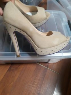 Nude heels
