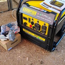 NEW CHAMPION 4250 WATTS DUAL FUEL OPEN FRAME INVERTER 