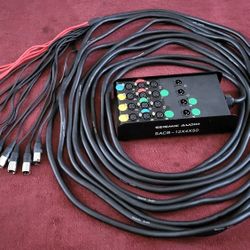 Seismic Audio XLR snake 50 feet