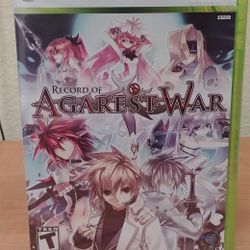 Record of Agarest War Xbox 360 Sealed 