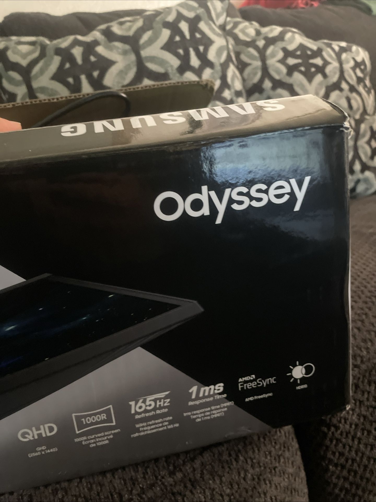 Samsung Odyssey Curved 27 Inch Used In Box