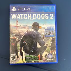 PS4 Watch Dogs Two