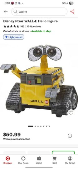 Wall-e remote controlled