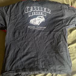 Back Print Cussler Museum Tee