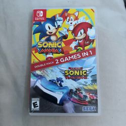 Sonic Mania / Team Sonic Racing - Nintendo Switch 2-in-1
