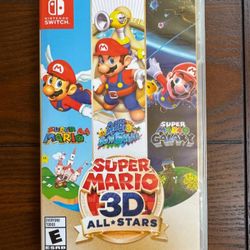 Super Mario 3D All Stars - Nintendo Switch &  Switch 2 Game - Priced to Sell - Read Description