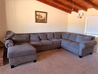 Large L shape sofas