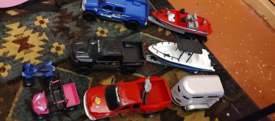 Cabela's trucks with boats toy