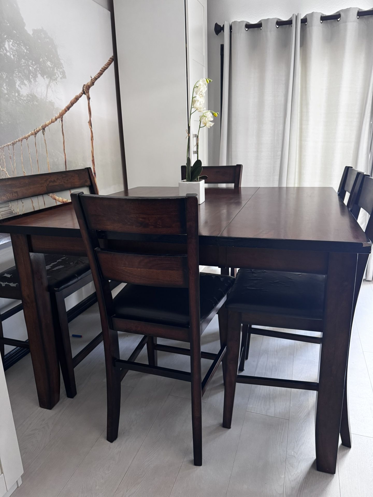 Kitchen Table Mahogany $80