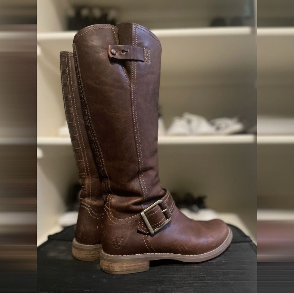Timberland Ladies Savin Hill Brown Tall Boot