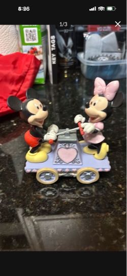 Precious Moments Mickey and Minnie Mouse Together we can do anything