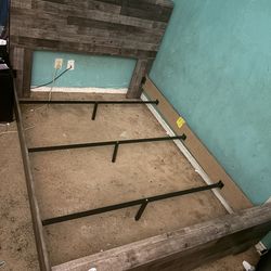 Bed frame & Nightstand