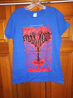 LADIES LARGE BILL GRAHAM PRESENTS IN SAN FRANCISCO FILLMORE SUMMER SERIES CONCERT T-SHIRT