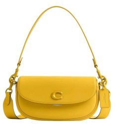 Coach Emmy Saddle Bag 23, Canary