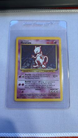 Mewtwo 10/102 Pokemon Holo Base Set